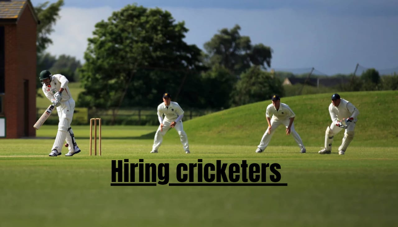 Jobs available for Cricketers