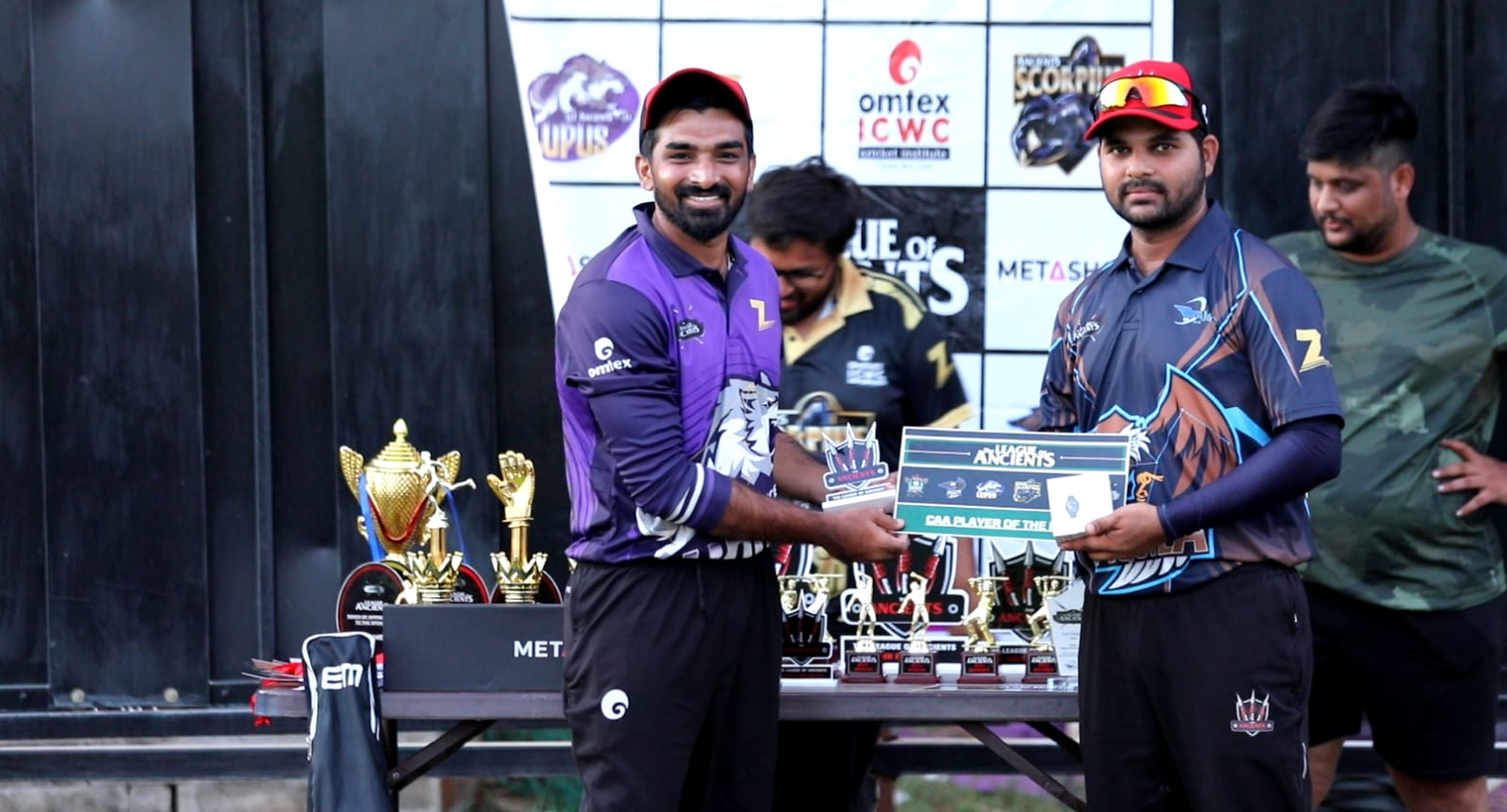 Man of the Match Bhushan Patil for Ancient Lupus