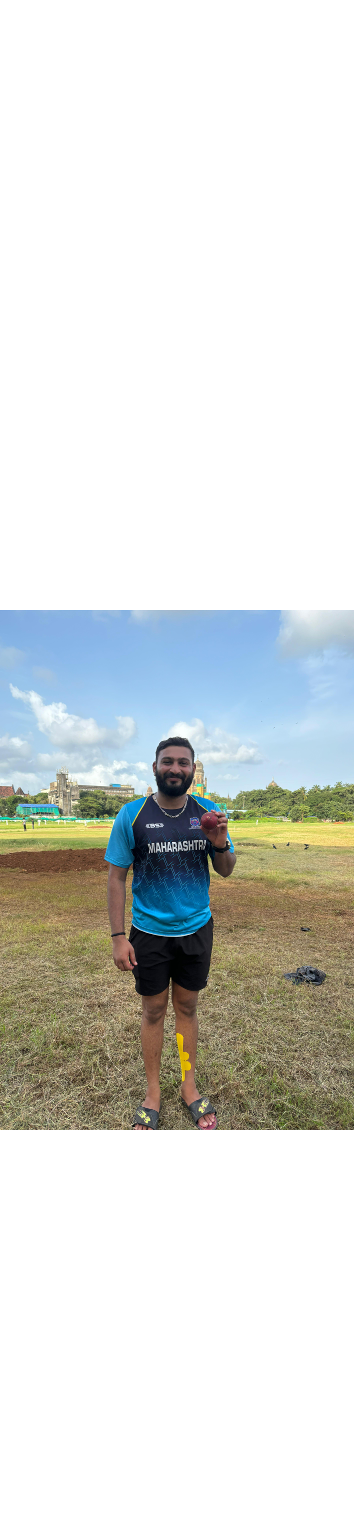 Kunal Thorat After Picking 5 Wicket Haul