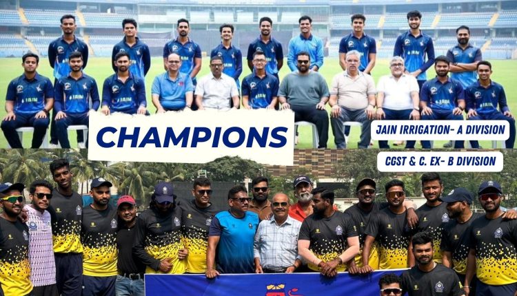 MCA Corporate Trophy Winners Team 2024-25