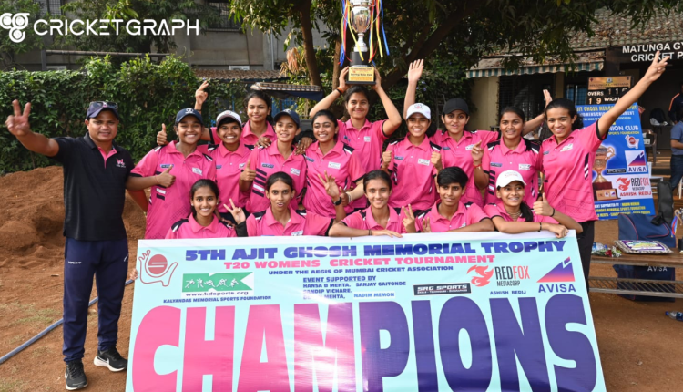 Saisnath Sports club Champions of 5th Ajit Ghosh Memorial Trophy