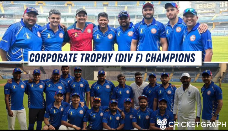 Western Railway Traffic cricket club Corporate Trophy champions