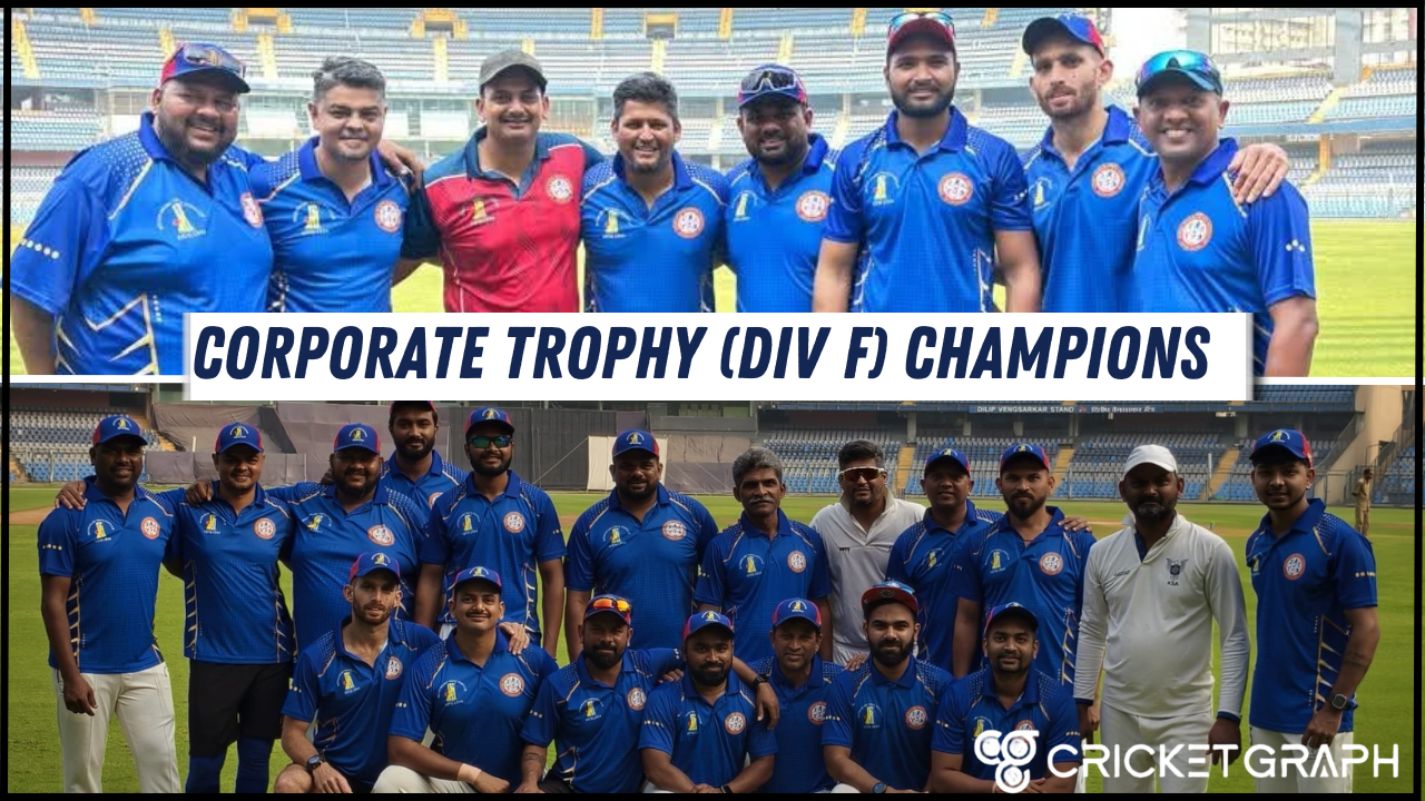 Western Railway Traffic cricket club Corporate Trophy champions