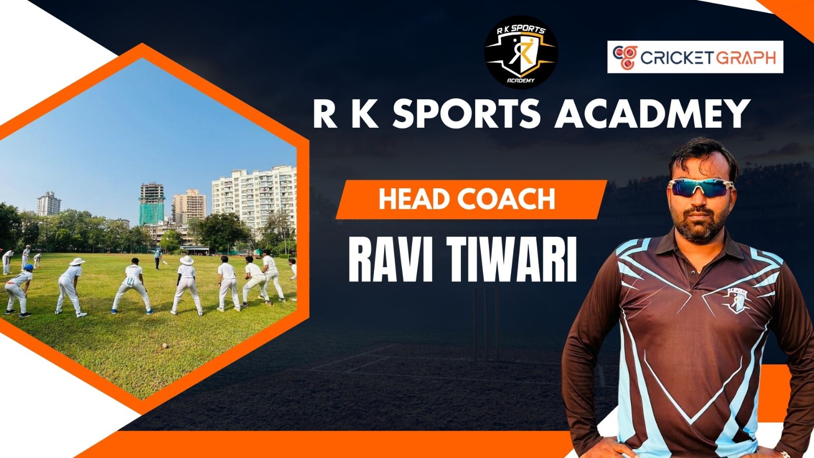 Ravi Tiwari Head Coach and Founder of RK cricket Academy