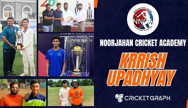 Krrish Upadhyay of Noorjahan Cricket Academy
