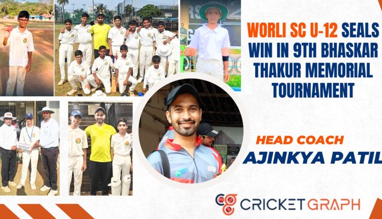 Worli SC U-12 Seals Win in 9th Bhaskar Thakur Memorial Tournament