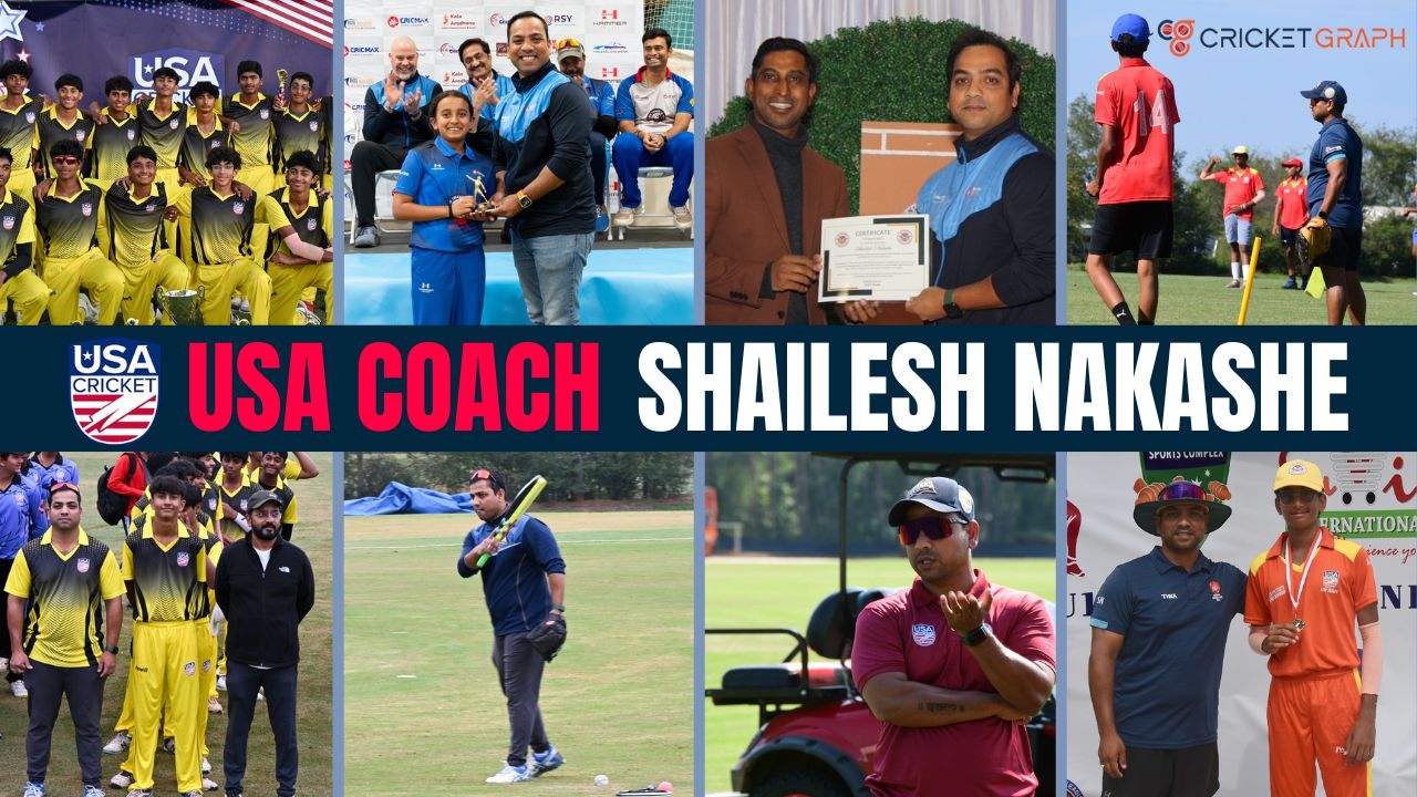 USA Coach Shailesh Nakashe