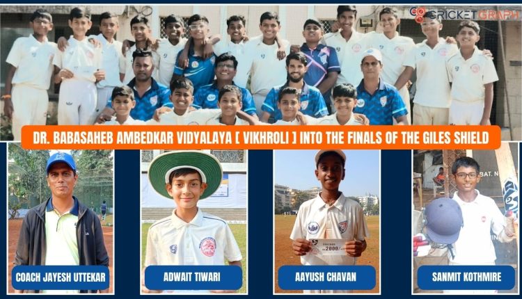 Dr. Babasaheb Ambedkar into the Final of the Giles Shield
