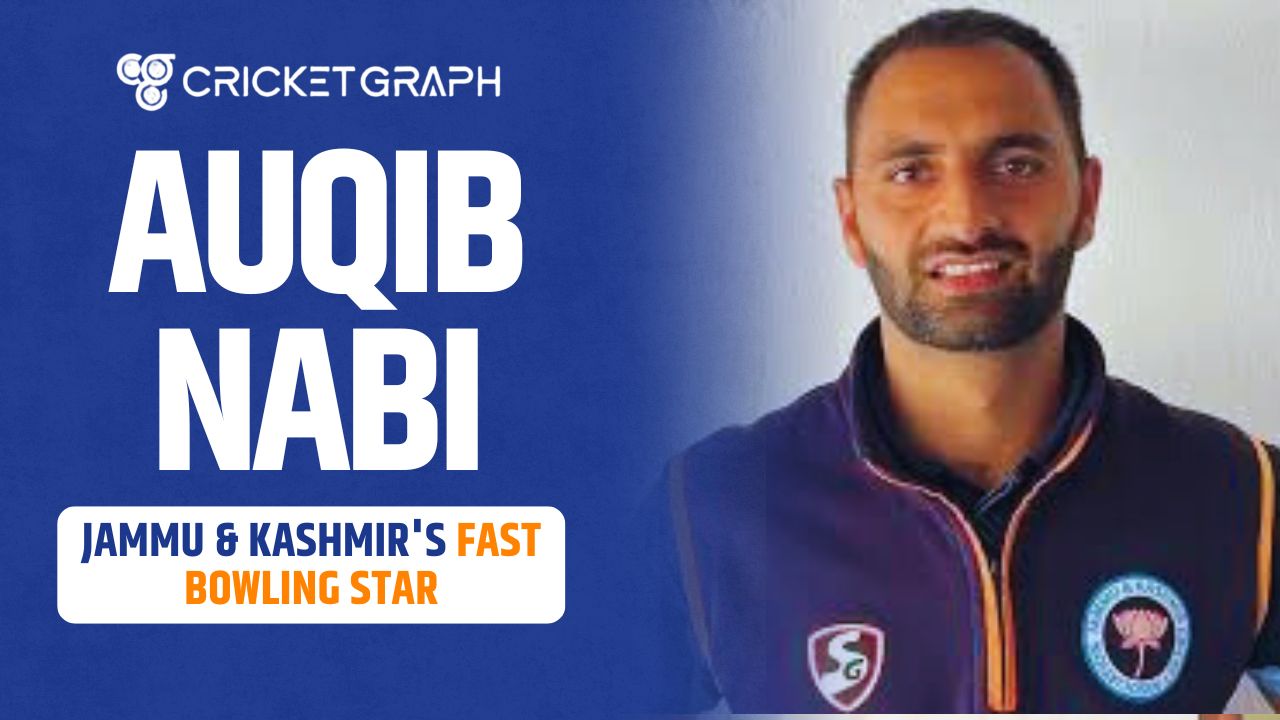 Auqib Nabi speedster of Jammu & Kashmir
