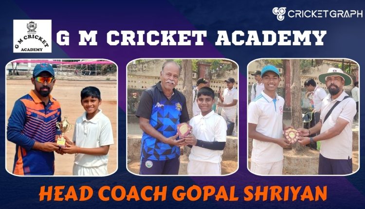 GM Cricket Academy Won Under -11 Match against Sankalp Cricket Academy