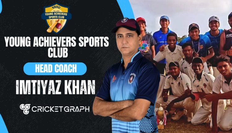 Imtiyaz Khan Founder and Head Coach of Young Achievers sports club