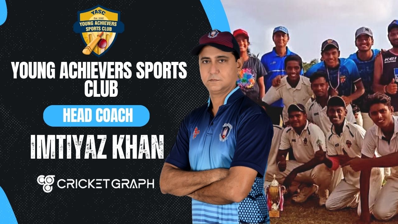Imtiyaz Khan Founder and Head Coach of Young Achievers sports club