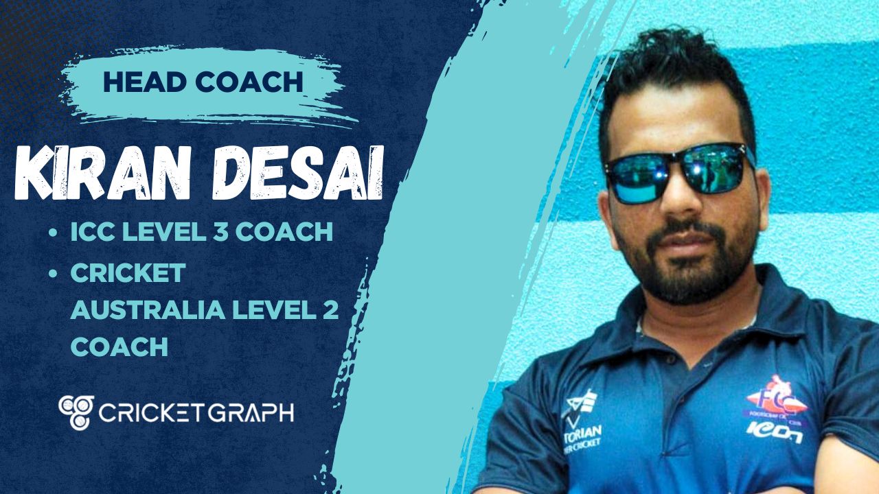 COACH KIRAN DESAI: A TROPHY CASE Of CERTIFICATIONS (ICC Level 3 Coach)
