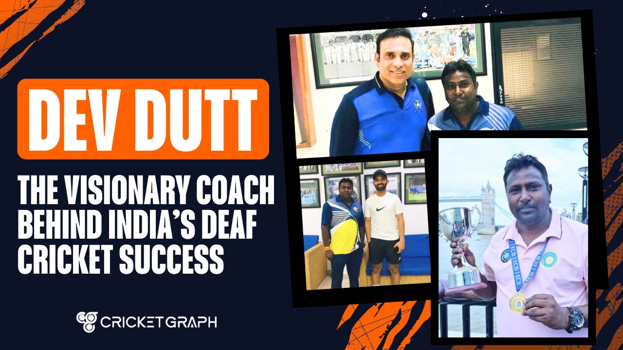 Dev Dutt: The Visionary Coach Behind India’s Deaf Cricket Success