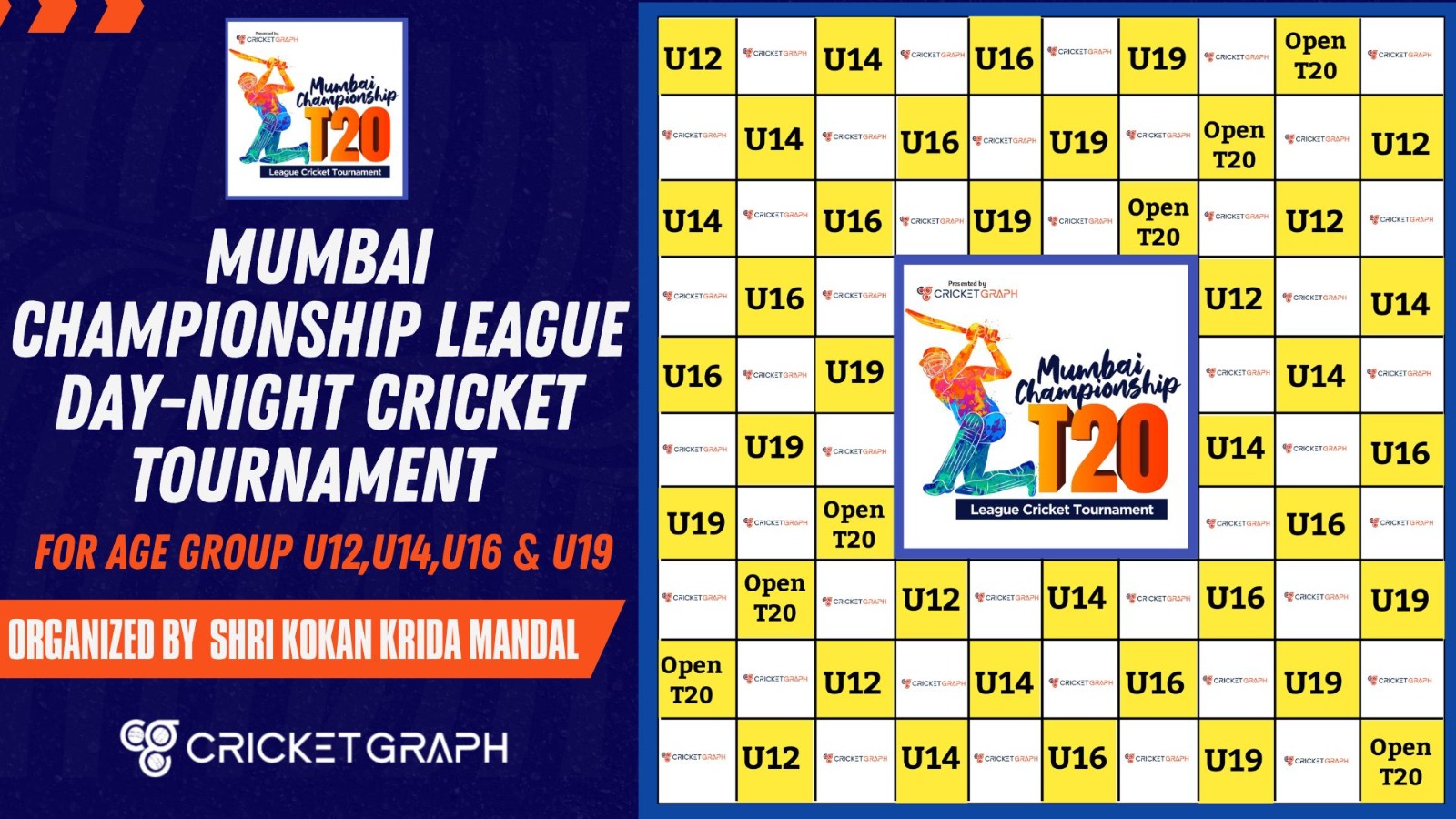 Mumbai Set to Witness Its First-Ever U12, U14, U16 & U19 Day-Night Cricket Tournament