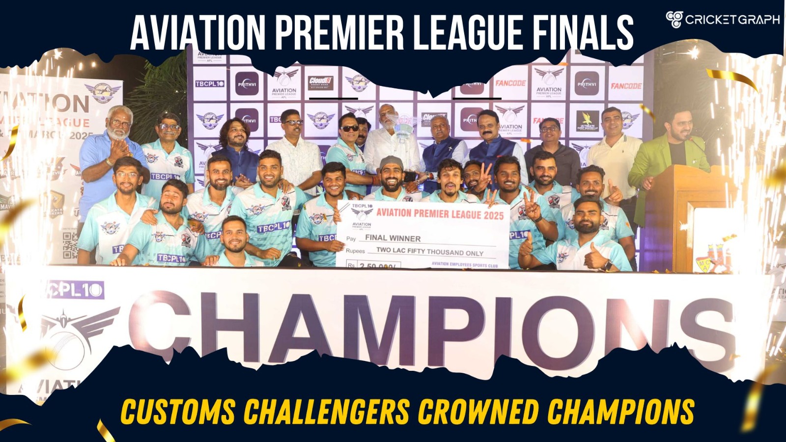 Aviation Premier League Finals: Customs Challengers Crowned Champions