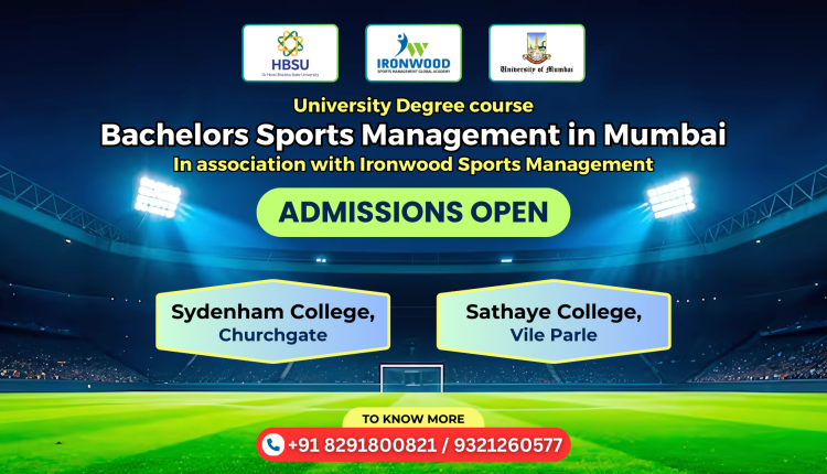 Ironwood Sports management Bachelor's for Sports Management in Mumbai