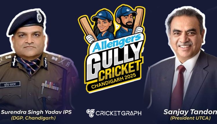 Surendra Singh Yadav & Sanjay Tandon from UTCA Announce Gully Cricket 2025 in Chandigarh