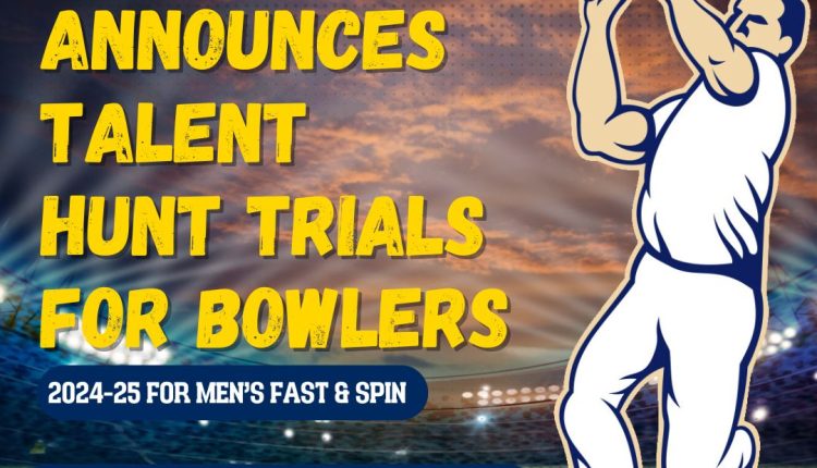 Goa Cricket Association Announces Talent Hunt Trials for Bowlers