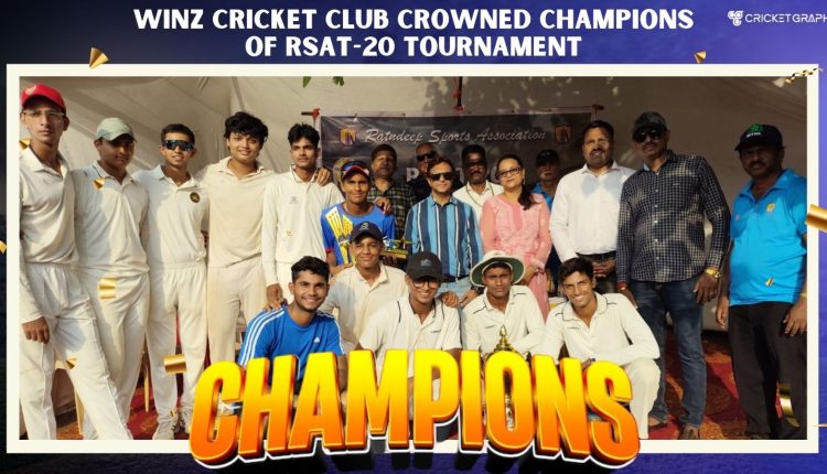 Winz Cricket Club Crowned Champions of RSAT-20 Tournament