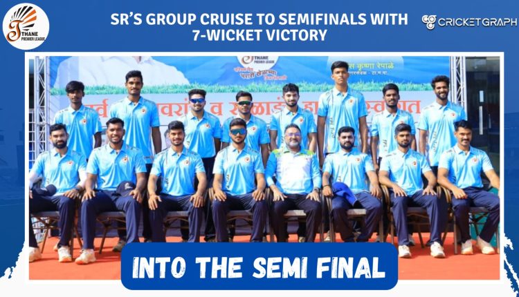 SR’s Group Cruise to Semifinals with 7-Wicket Victory