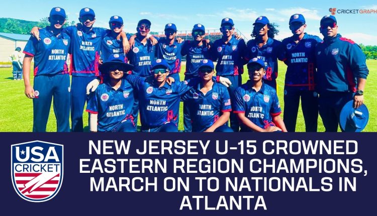 New Jersey U-15 Crowned Eastern Region Champions, March On to Nationals in Atlanta