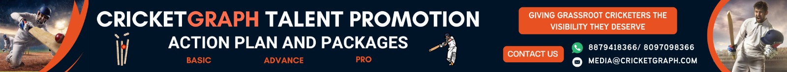 CricketGraph Talent Promotion Program 