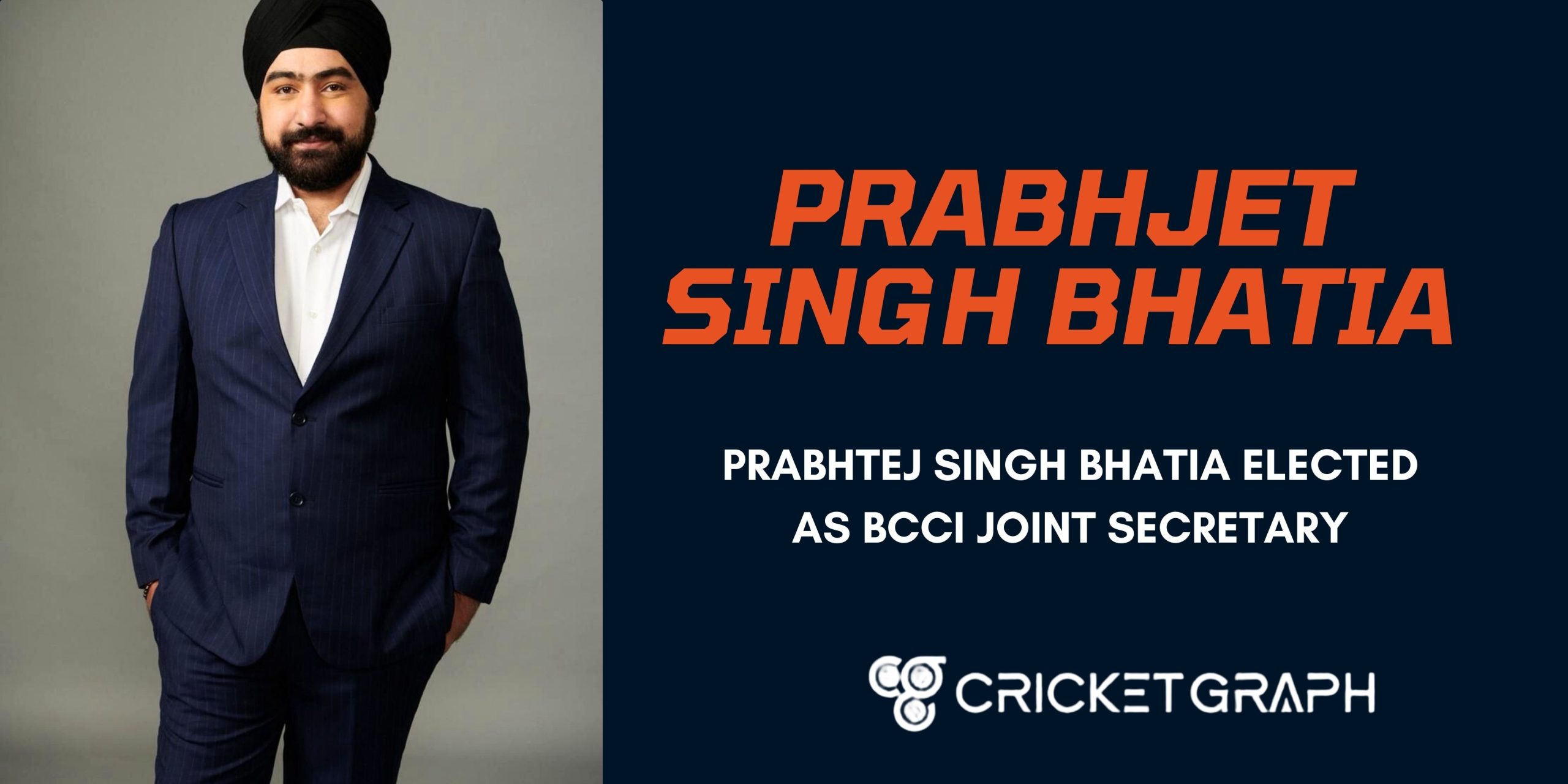Prabhtej Singh Bhatia elected as BCCI Joint Secretary