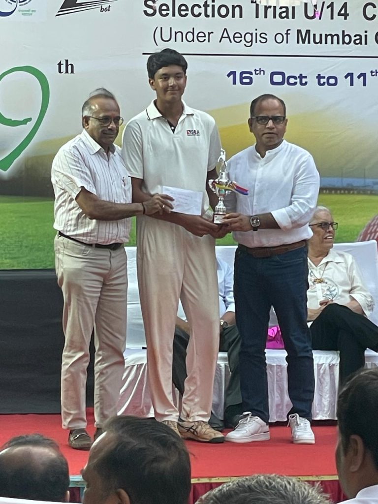 Ayush Goho ( Best Bowler of the Tournament)