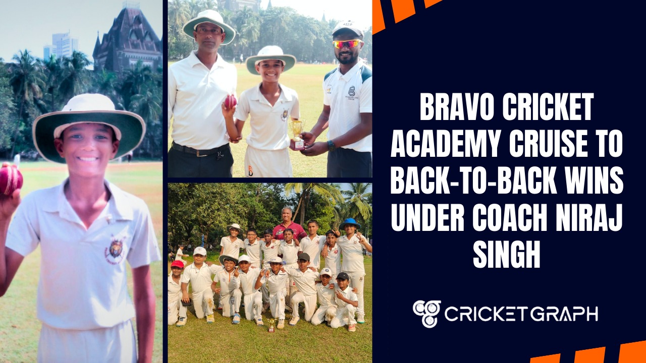Bravo Cricket Academy Cruise to Back to Back Wins Under Coach Niraj Singh