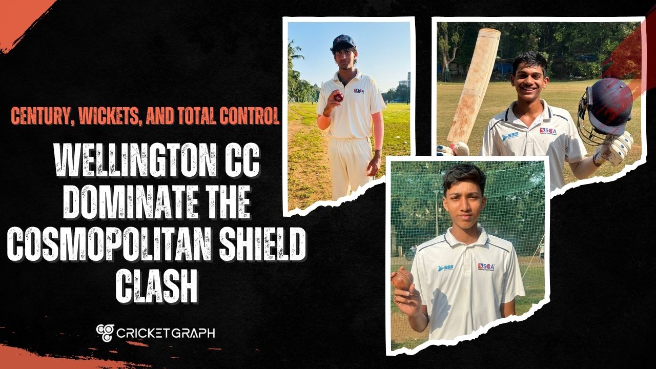 Century, Wickets, and Total Control Wellington CC Dominate the Cosmopolitan Shield Clash