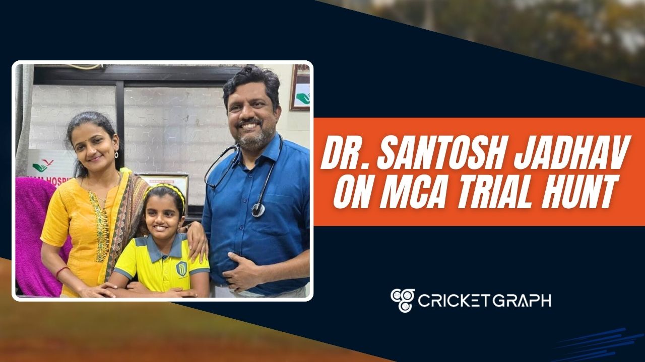 Dr Santosh Jadhav on MCA Trial Hunt