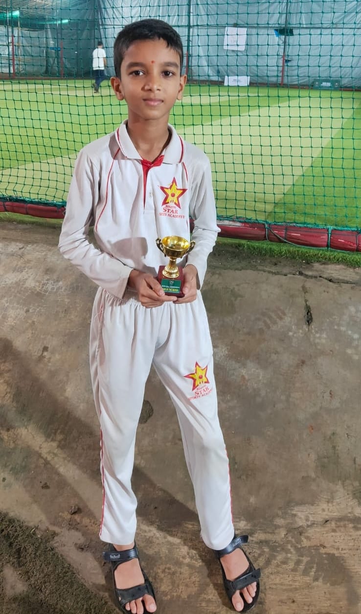 Harsheet Patil ( 2 Crucial wickets and Man of the Match)