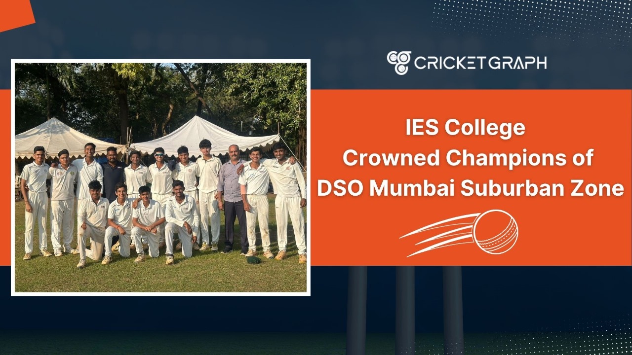 IES College Crowned Champions of DSO Mumbai Suburban Zone