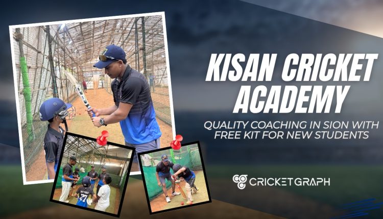 Kisan Cricket Academy Quality Coaching in Sion With Free Kit for New Students