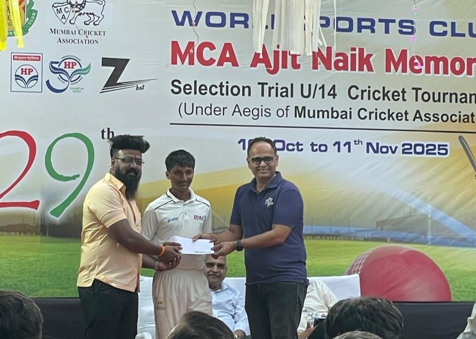 Shreyash Khilare (Best Batsman & Man of the Series)