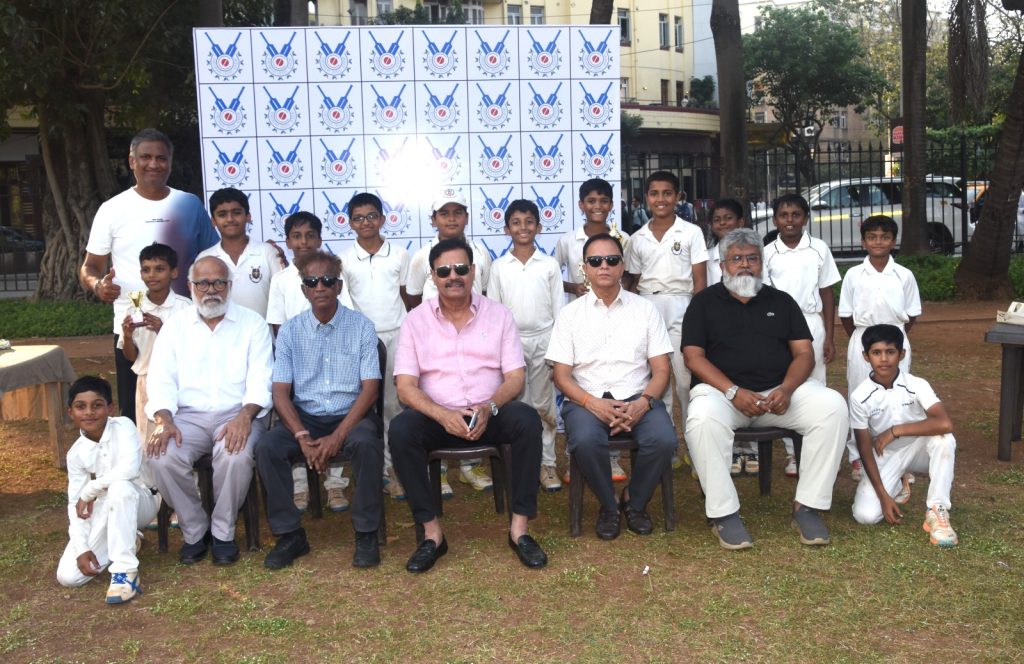 Team Bravo Cricket Academy with Dilip Vengsarkar sir