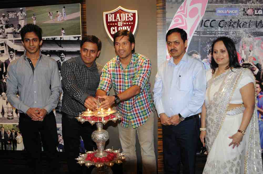 Sachin Tendulkar Inaugrating the Museum