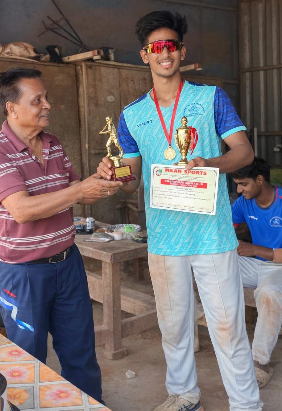 Ankit Yadav ( Fanatics Cricket Club Man of the match)