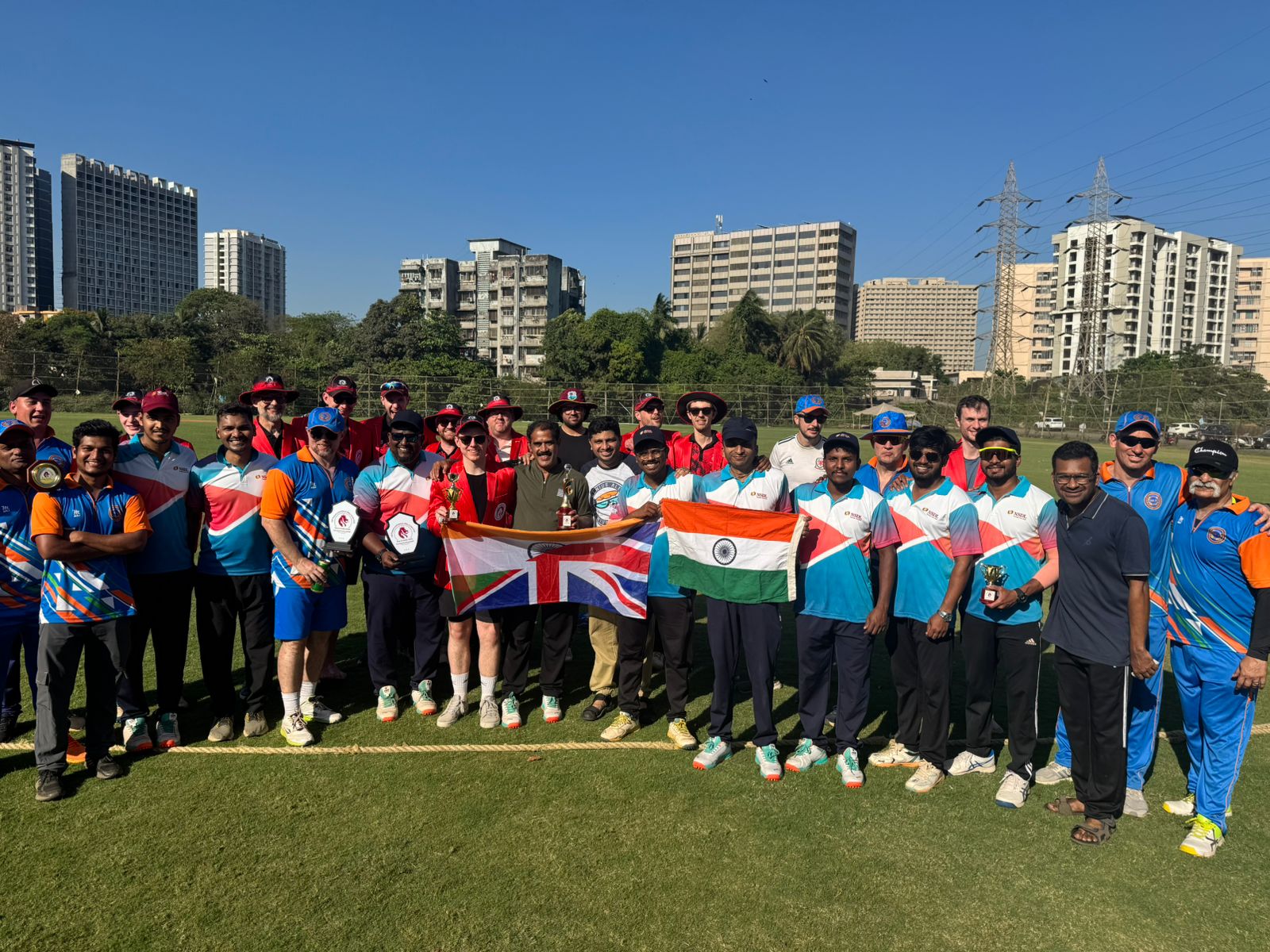 Indian UK Teams togehter