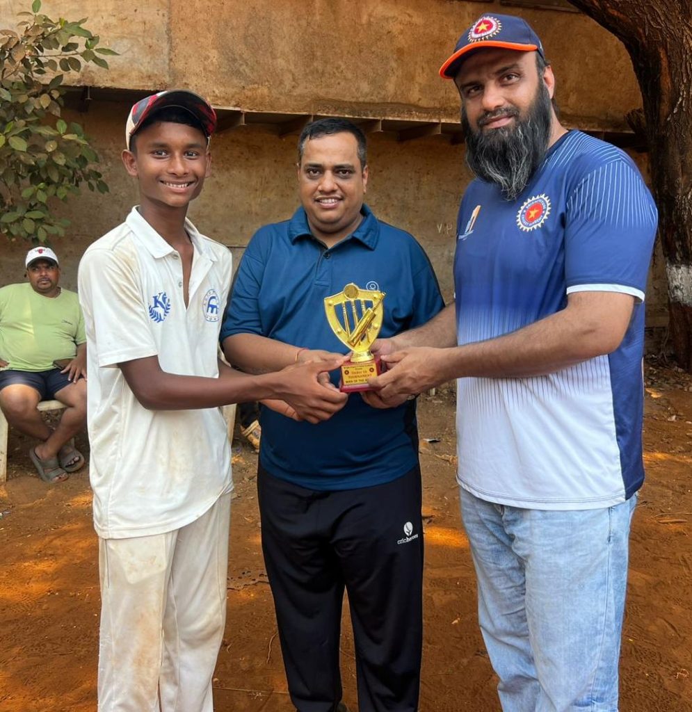 Vedant Rawale ( Man of the Match)