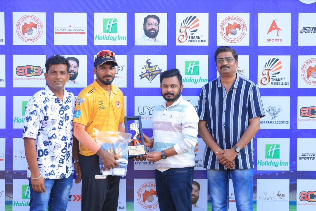 Man of the Match Anil Ronanki ( 85 Runs of 45 Balls)