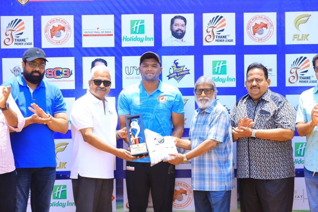 Man of the Match Atharva Kale (62 run of 47 Balls)