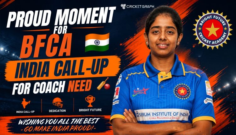 Proud Monment for Bright Future Cricket Academy