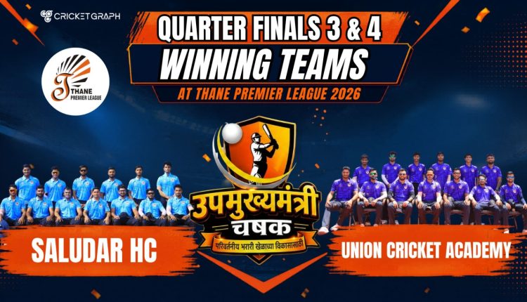 Quarter Finals 3 & 4 Winning team at Thane premier league 2026