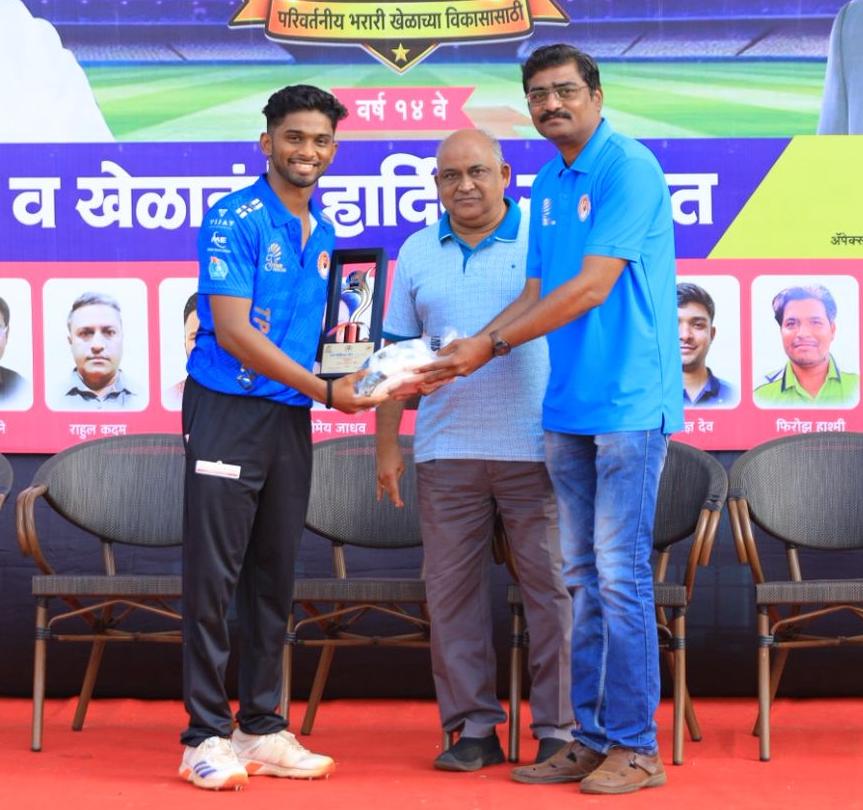 Siddharth Mhatre ( Man of the Match)