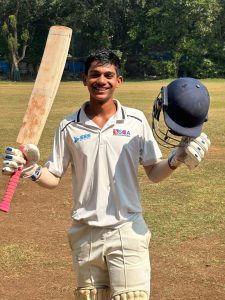 Yuvraj Mali ( 100 Runs of 127 Balls)