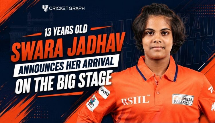 13 years old Swara Jadhav Announces Her Arrival on the Big Stage