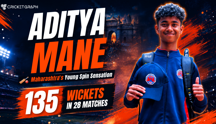 ADITYA MANE 🏏 Maharashtra's Young Spin Sensation 135 WICKETS IN 28 MATCHES