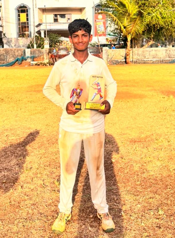 Vivaan Sanap 59 of 55 balls
